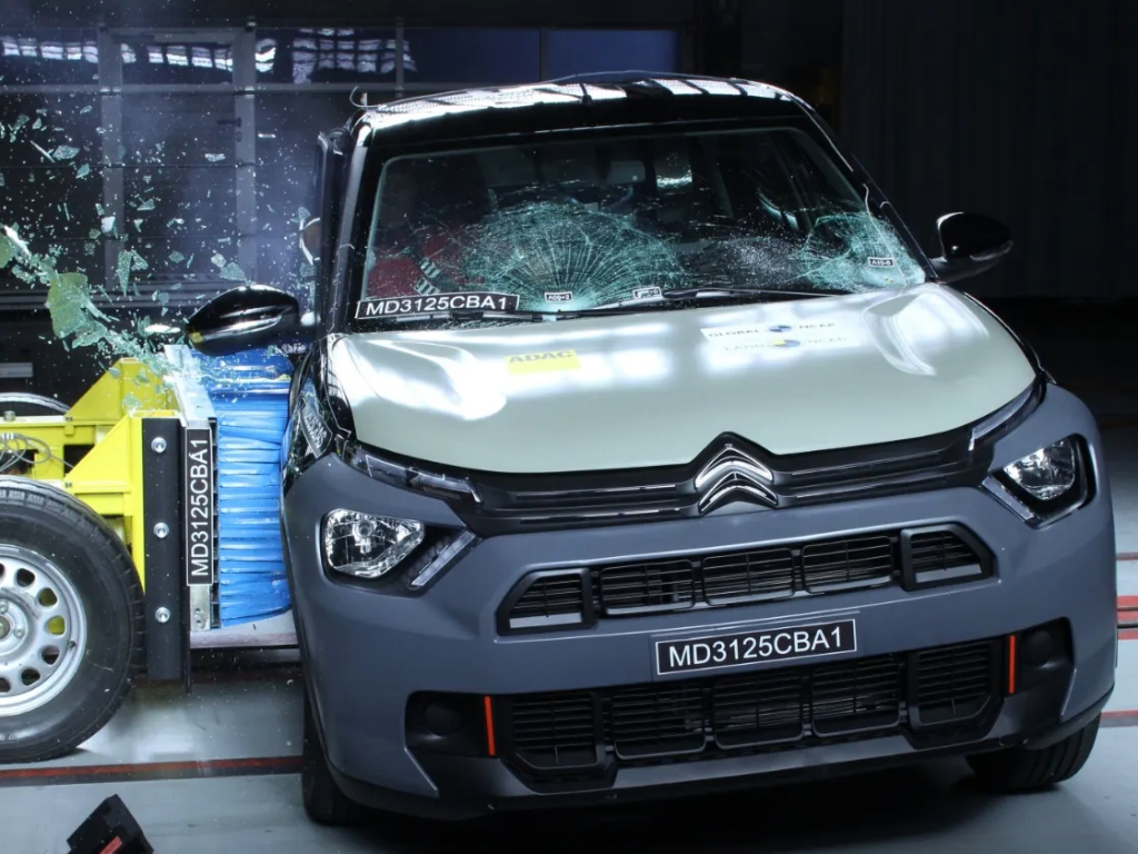 Citroen Basalt Scores 0 Stars At Latin NCAP Crash Test