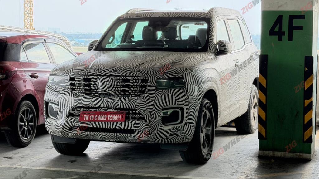 2026 Mahindra Scorpio N Facelift Spotted With Feature Upgrades