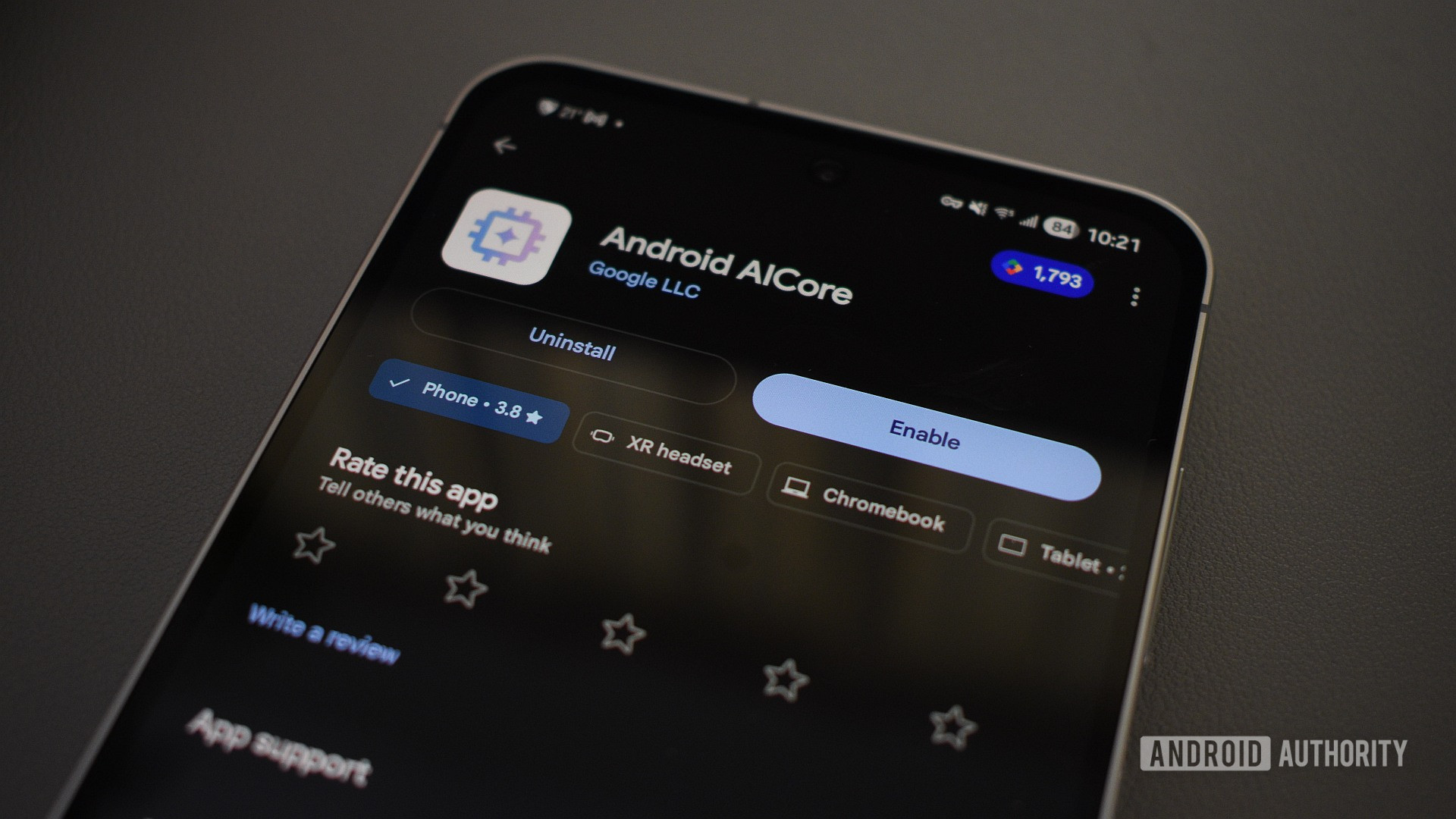 I disabled AICore on my Samsung phone, but should you too?